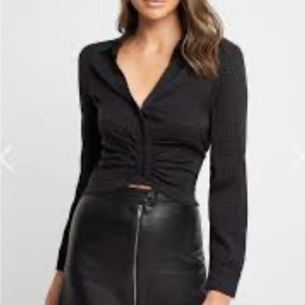 ⭐️ $5 Kookai Roxana Black Button Down Shirt